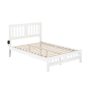 Tahoe Full Bed with Footboard in White - Image 1