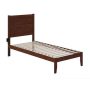 NoHo Walnut Twin Extra Long Bed - Image 1