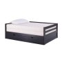 Alaterre Furniture Jasper Espresso Twin to King Extending Day Bed w/ Storage Drawers - Image 1