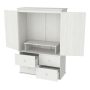 Inval - Washed Oak Armoire - Image 1