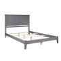 AFI Nantucket King Traditional Bed in Grey - Image 1
