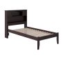 Atlantic Furniture Newport Espresso Twin Platform Bed w/ Open Foot Board - Image 1