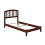 AFI Richmond Walnut Twin XL Traditional Bed - Image 1