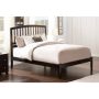 AFI Richmond Espresso Queen Platform Bed with Open Foot Board - Image 1