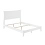 AFI Metro White Full Traditional Bed - Image 1
