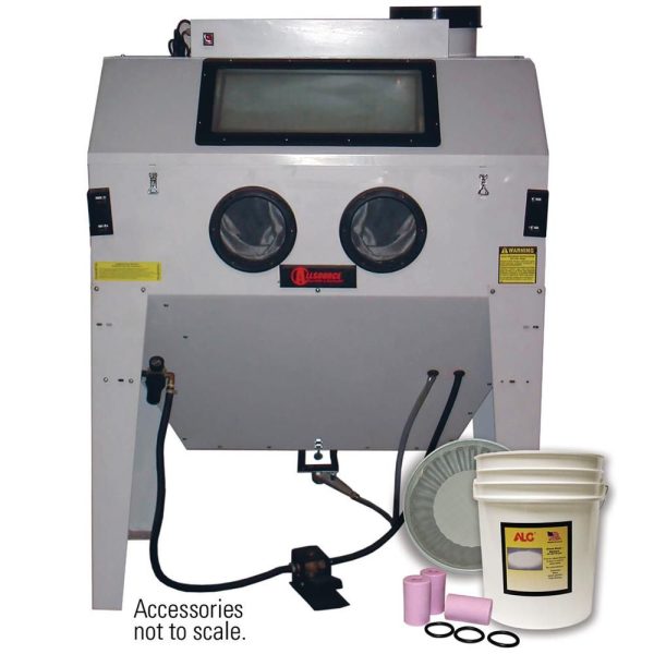 Allsource-Triple-Door-Abrasive-Blaster-Cabinet-with-Starter-Kit