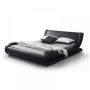 US Pride - Furniture Black Queen Upholstered Bed - Image 1