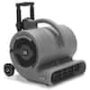 B-Air 1/2 HP Air Mover for Janitorial Water Damage Restoration Stackable Carpet Dryer Floor Blower Fan with Handle Grey - Image 2