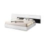 Best Master Furniture Bahamas Black and White Queen - Platform Bed - Image 1