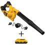 BLACK+DECKER Vacuum 90 MPH 320 CFM 20-Volt MAX Lithium-Ion Handheld Axial Blower with Battery 2 Ah and Charger - Image 1