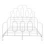 SAFAVIEH Paloma Metal Retro White - Full Bed - Image 1