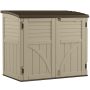 Suncast 2 ft. 8 in. x 4 ft. 5 in. x 3 ft. 9.5 in. Resin Horizontal Storage Shed - Image 1
