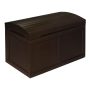 Badger Basket - Espresso Barrel Top Toy Chest Trunk - 1345 - Image 1