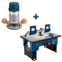 Bosch 12 Amp 2-1/4 HP Router w/ Bonus Router Table - Image 1