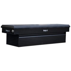 Buyers-Products-Company-23-in-x-27-in-x-71-in-Black-Diamond-Tread-Aluminum-Crossover-Truck-Tool-Box