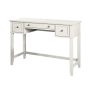 Crosley 19 inch Rectangular White 3 Drawer Writing Desk w/ Keyboard Tray - Image 1