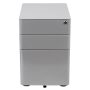Sandusky 28.38 inch H x 40.75 inch W x 28.4 inch D 5-Drawer Putty Flat File Cabinet - Image 1