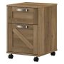 kathy ireland Cottage Grove Reclaimed Pine 2 Drawer Mobile File Cabinet - Image 1