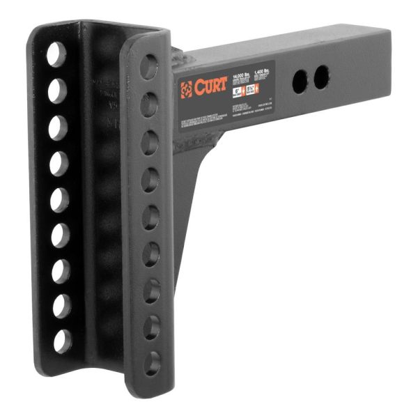 CURT-Replacement-2in-Adjustable-Channel-Mount-Shank-14-000-lbs