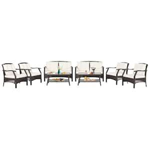 Costway-8-Pieces-Wicker-Patio-Conversation-Set-Rattan-Sofa-Set-with-Protective-Cover-and-Beige-Cushions