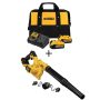 DEWALT Vacuum 20-Volt MAX Lithium-Ion Cordless Blower with Premium Battery Pack 5.0 Ah (2-Pack), Charger and Kit Bag - Image 1