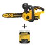 DEWALT 12 in. 20-Volt MAX Lithium-Ion Cordless Brushless Chainsaw (Tool Only) w/ 12 in. Chainsaw Chain 45 Link - Image 1