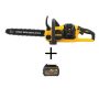 DEWALT 16 in. 60-Volt MAX Lithium-Ion Cordless FLEXVOLT Brushless Chainsaw with Bonus FLEXVOLT Lithium-Ion Battery Pack - Image 1