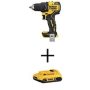 DEWALT ATOMIC 20-Volt MAX Cordless Brushless Compact 1/2 in. Drill/Driver (Tool-Only) with 20V MAX Compact 2.0Ah Battery Pack DCD708BW203 - Image 1