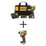 DEWALT ATOMIC 20-Volt MAX Cordless Brushless Compact 1/2 in. Hammer Drill Kit w/Bare ATOMIC 20V Compact 1/4 in. Impact Driver DCD709C2WCF809B - Image 1