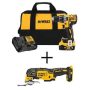 DEWALT 20-Volt MAX XR Cordless Brushless 1/2 in. Drill/Driver Kit with 20-Volt Cordless Brushless Oscillating Tool (Tool Only) - Image 1