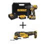 DEWALT 20-Volt MAX XR Brushless Cordless 3-Speed 1/2-in Hammer Drill Kit w/ Bare ATOMIC 20-V Brushless Oscillating Multi-Tool - Image 1