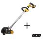 DEWALT 20V MAX Cordless Battery Powered Lawn Edger Kit with (1) FLEXVOLT 4Ah Battery, Charger & Blade - Image 1