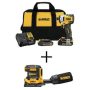 DEWALT ATOMIC 20-Volt MAX Cordless Brushless Compact 1/4 in. Impact Driver Kit with 20V Brushless 1/4-Sheet Sander (Tool-Only) DCF809C2WDCW200 - Image 1