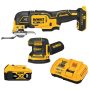 DEWALT 20-Volt MAX XR Cordless Woodworking Combo Kit (2-Tool) w/ Oscillating Tool, 5 in. Sander & (1) 20-Volt 5.0Ah Battery - Image 1