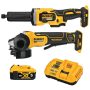 DEWALT 20-Volt MAX XR Cordless Grinder Combo Kit (2-Tool) w/ 4-1/2 in. Grinder, 1-1/2 in. Die Grinder & (1) 5.0Ah Battery - Image 1
