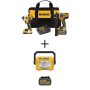 DEWALT - 20V MAX Cordless Brushless Hammer Drill/Driver Combo Kit (2-Tool)w/ 20V MAX Compact Task Light and FLEXVOLT 6 Ah Battery - Image 1