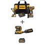 DEWALT 20V Cordless Brushless Hammer Drill/Driver Combo Kit (2-Tool) w/20V 1/4 Sheet Sander (Tool-Only) & FLEXVOLT 6 Ah Battery - Image 1
