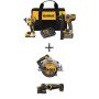 DEWALT 20V MAX Cordless Brushless Hammer Drill/Driver Combo Kit (2-Tool) w/ 20V 7-1/4 in. Circ Saw & 20V Grinder (Tools Only) - Image 1