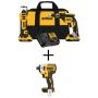 DEWALT 20-Volt MAX XR Li-Ion Cordless Screwgun/Cutout Tool Combo Kit (2 tool) w/Bonus Bare 20V Cordless 1/4 inch Impact Driver - Image 1