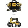 DEWALT ATOMIC 20-Volt MAX Brushless Cordless Compact Drill/Impact Combo Kit (2-Tool) w/ 20-V Sub-Compact Bandsaw (Tool-Only) - Image 1