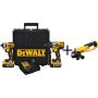 DEWALT 20-Volt MAX Lithium-Ion Cordless Brushless Combo Kit (2-Tool) with Bonus 4-1/2 in. Grinder - Image 1