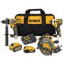 DEWALT 20 Volt to 60 Volt MAX Lithium-Ion Cordless Combo Kit (3-Tool) - Image 1