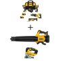 DEWALT 20V MAX Lithium-Ion Cordless Brushless Combo Kit (4-Tool), 20V Cordless Handheld Blower & 20V Cordless Brushless Jigsaw - Image 1
