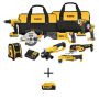 DEWALT 20-Volt MAX Lithium-Ion Cordless Combo Kit (9-Tool) w/ Bonus 20-Volt MAX XR Lithium-Ion Premium Battery Pack 4.0Ah - Image 1
