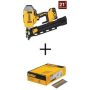 DEWALT 20V MAX Lithium-Ion Brushless 21° Framing Nailer Kit and 3 in. x 0.131 in. Metal Framing Nails (2000-Per Box) - Image 1