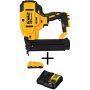 DEWALT 20-Volt MAX 18-Gauge Nailer (Tool Only) with Bonus 3AH Battery Pack and Charger - Image 1