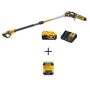 DEWALT 8-inch 20-Volt MAX Lithium-Ion Cordless Pole Saw Kit w/ 1 Battery 4.0 mAh Charger Sheath & 8-inch Chainsaw Chain 34 Link - Image 1