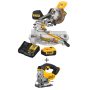 DEWALT 20-Volt MAX Lithium-Ion Cordless 7-1/4 in. Miter Saw with Battery 4Ah and Charger w/ Bonus Jigsaw - Image 1