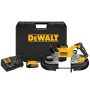 DEWALT 20-Volt MAX XR Lithium-Ion Cordless Brushless Deep Cut Band Saw Kit with (2) Batteries 5Ah, Charger and Case - Image 1