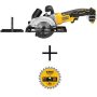 DEWALT ATOMIC 20V MAX Cordless Brushless 4-1/2 in. Circular Saw (Tool-Only) w/ ATOMIC 4-1/2 in. 24-Tooth Circular Saw Blade - Image 1